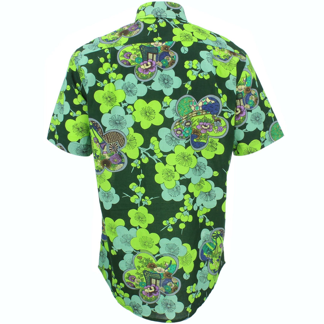 Regular Fit Short Sleeve Shirt - Floral