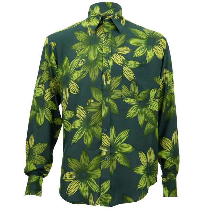 Regular Fit Long Sleeve Shirt - Wild Daffodil