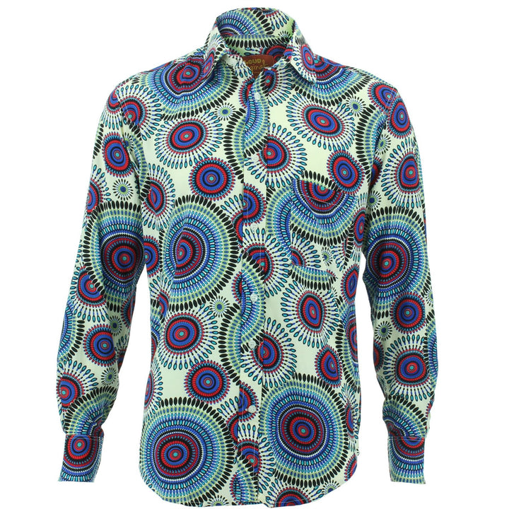 Regular Fit Long Sleeve Shirt - Spirals