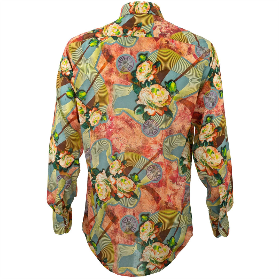 Regular Fit Long Sleeve Shirt - Floral Trip