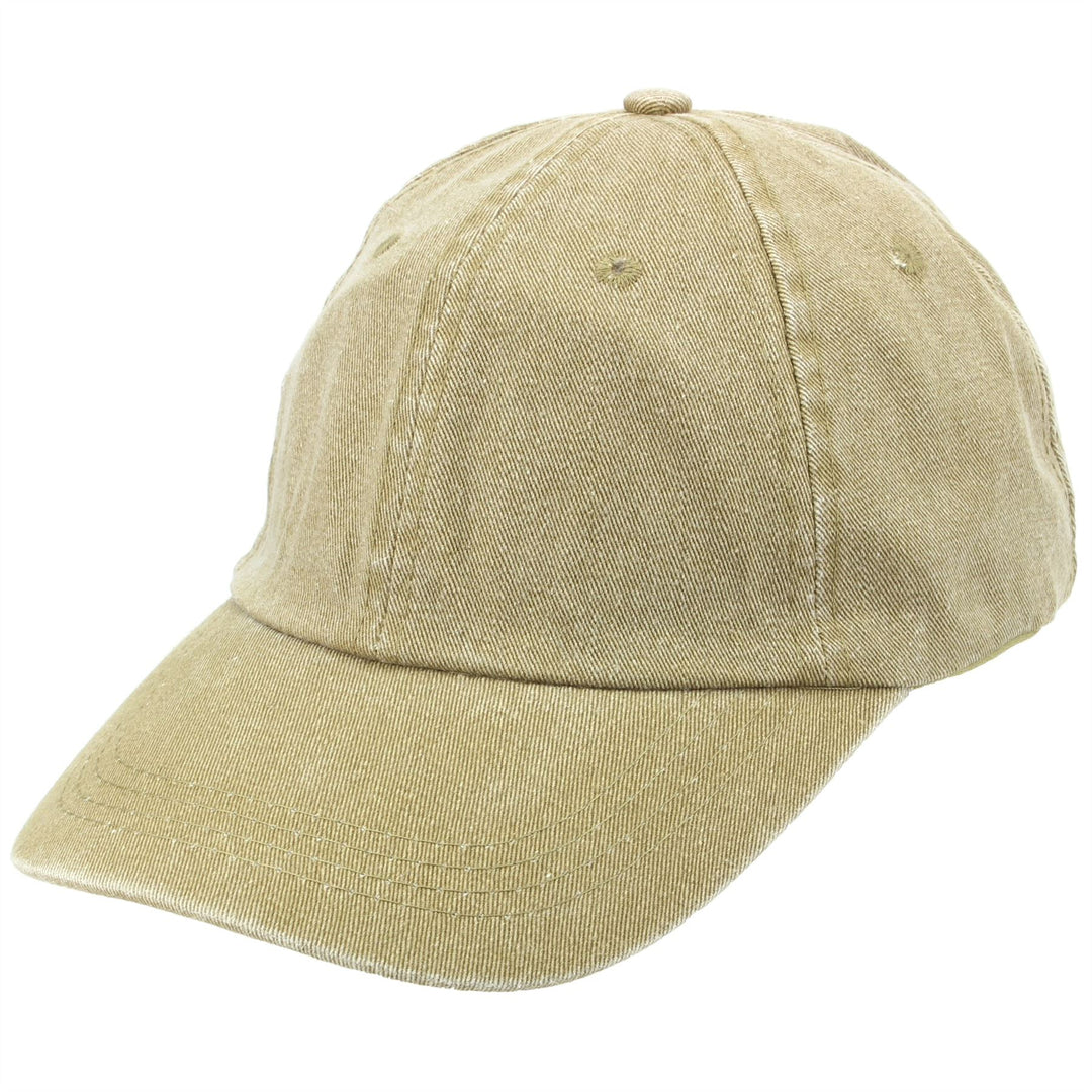 Pre-washed Baseball Cap - Sand