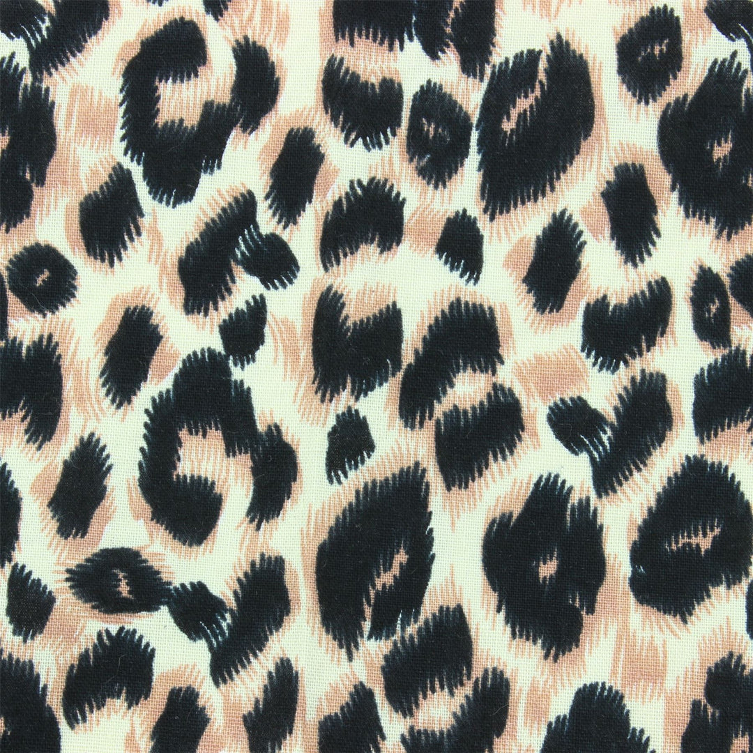 Slim Fit Short Sleeve Shirt - Leopard