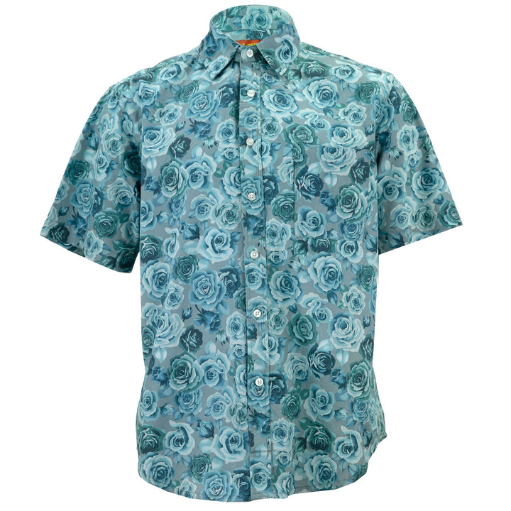 Regular Fit Short Sleeve Shirt - Garden Rose