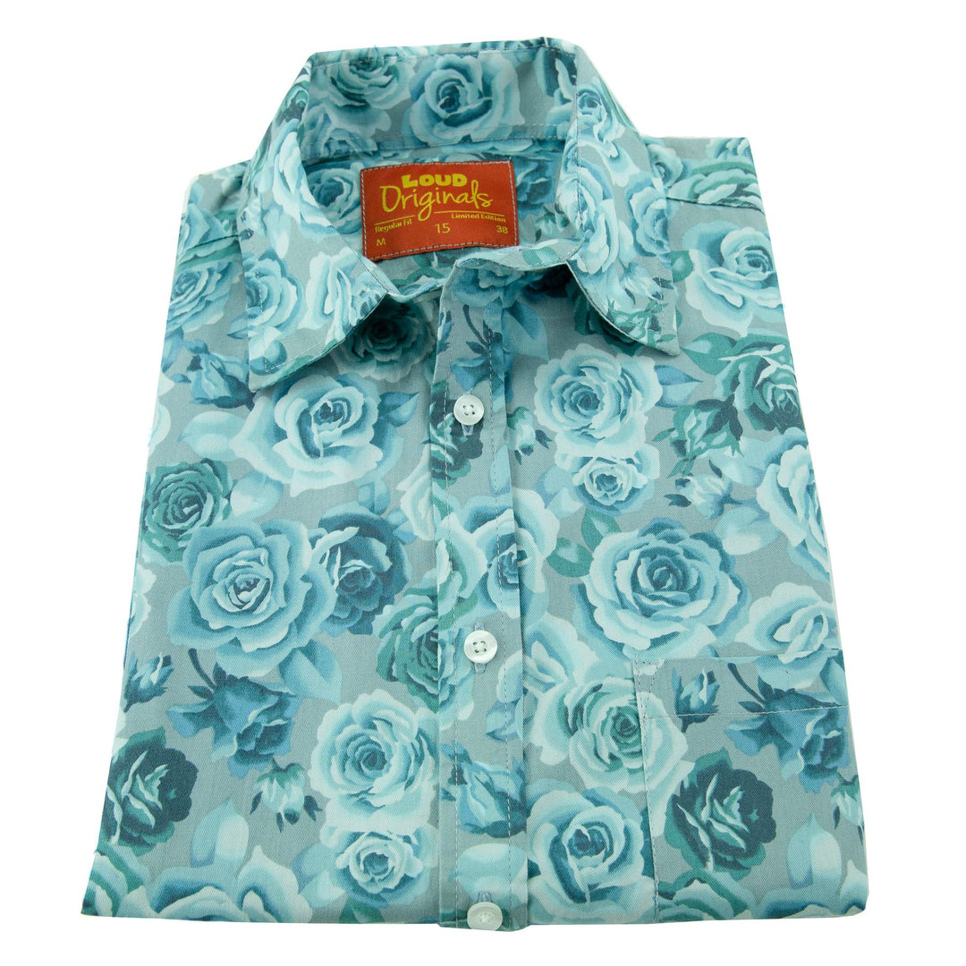 Regular Fit Long Sleeve Shirt - Roses