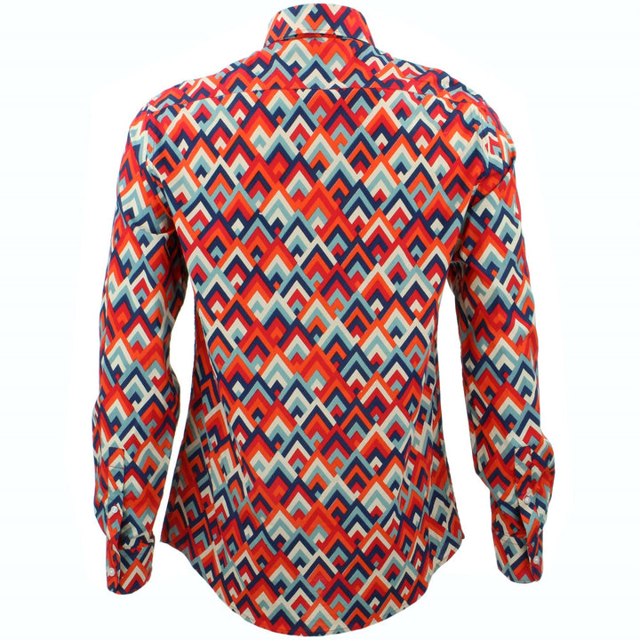 Slim Fit Long Sleeve Shirt - Mountain