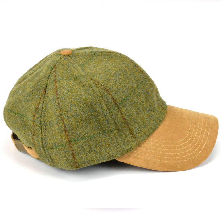 DuPont Teflon Coated Tweed Baseball Cap - Mid Green