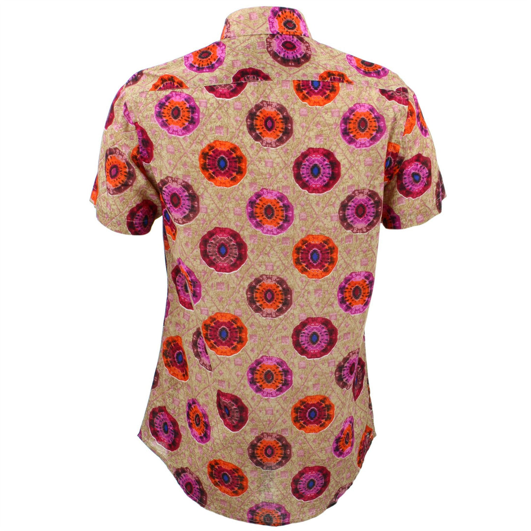 Tailored Fit Short Sleeve Shirt - The Eye of the Kaleidoscope