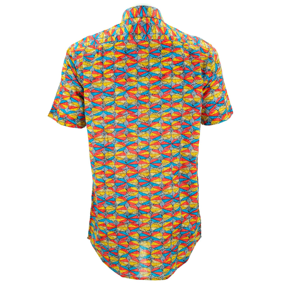 Regular Fit Short Sleeve Shirt - Signal Circles