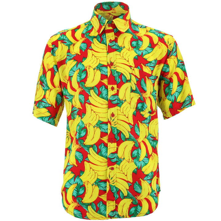 Regular Fit Short Sleeve Shirt - Bananas