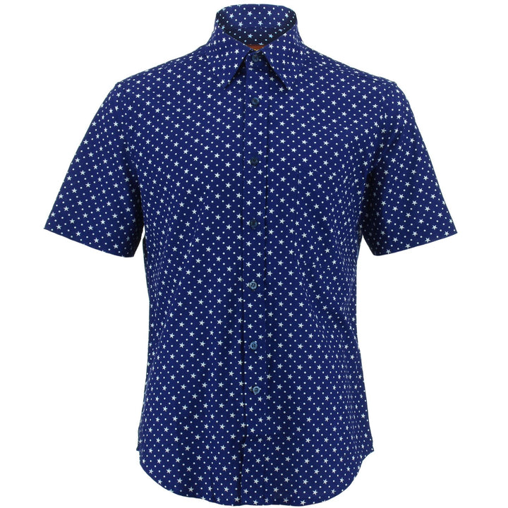 Regular Fit Short Sleeve Shirt - Polka Stars