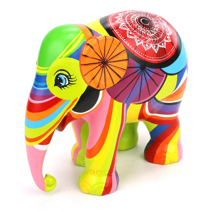 Limited Edition Replica Elephant - Colours of Chiang Mai