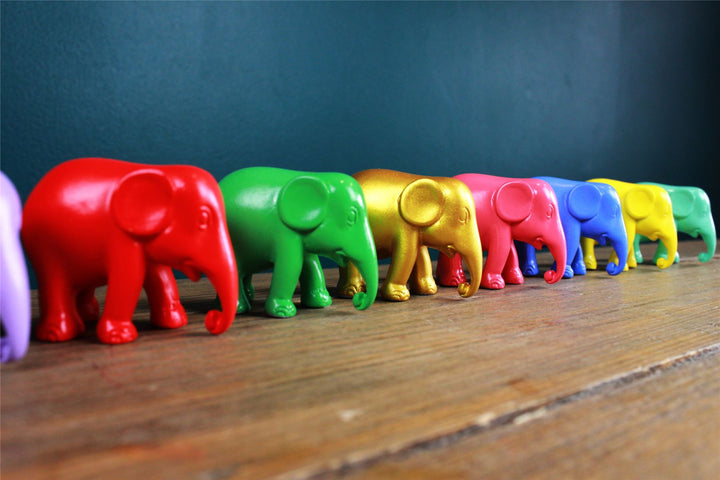 Limited Edition Replica Elephant - Simply Red