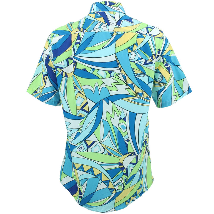 Regular Fit Short Sleeve Shirt - Abstract