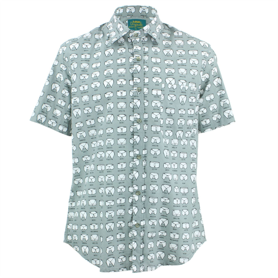 Tailored Fit Short Sleeve Shirt - Collars