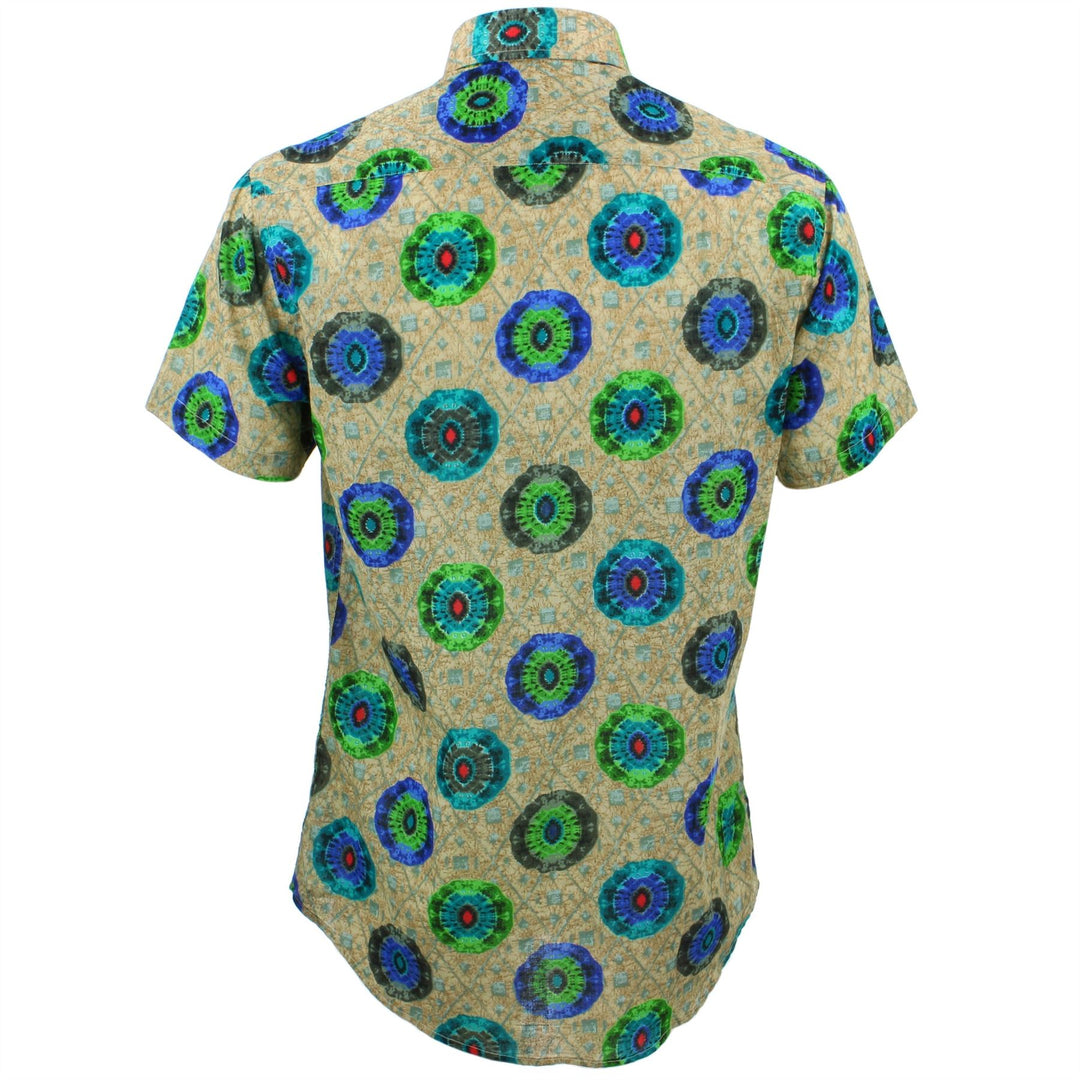 Slim Fit Short Sleeve Shirt - The Eye of the Kaleidoscope