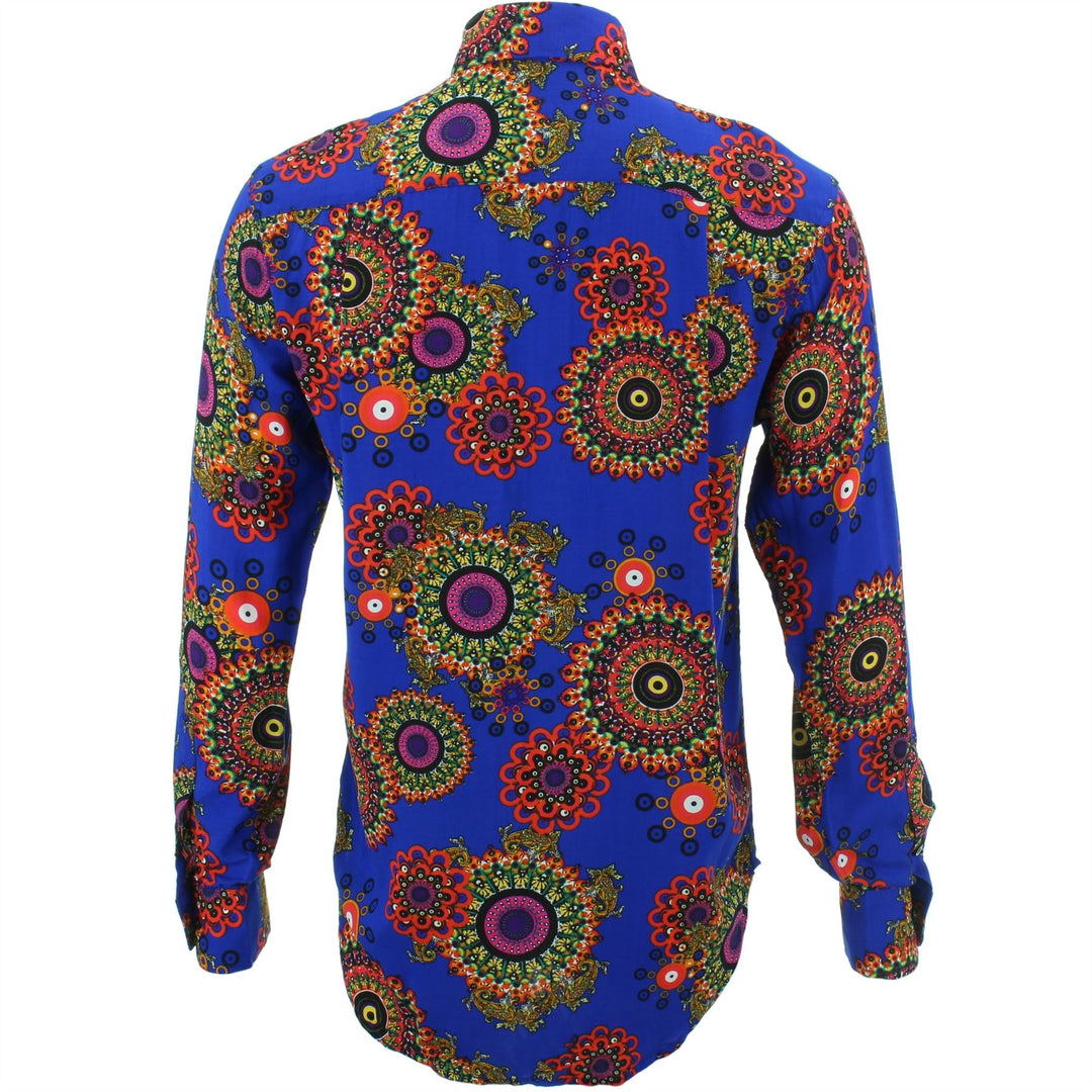 Regular Fit Long Sleeve Shirt - Fractal Suzani