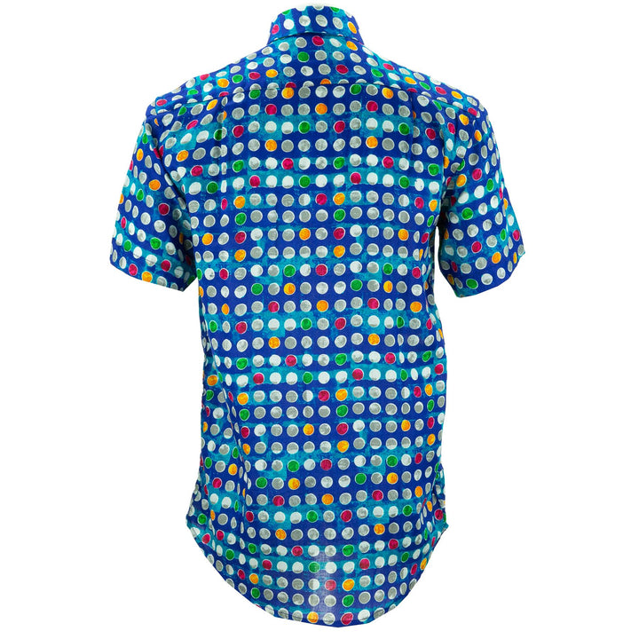 Regular Fit Short Sleeve Shirt - Spotty