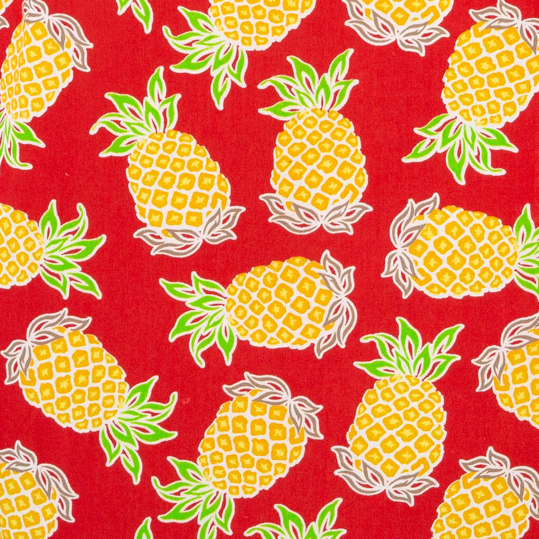 Regular Fit Short Sleeve Shirt - Pineapples