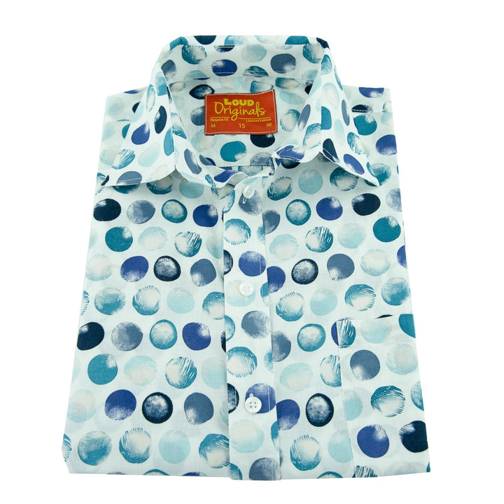 Regular Fit Short Sleeve Shirt - Marbles