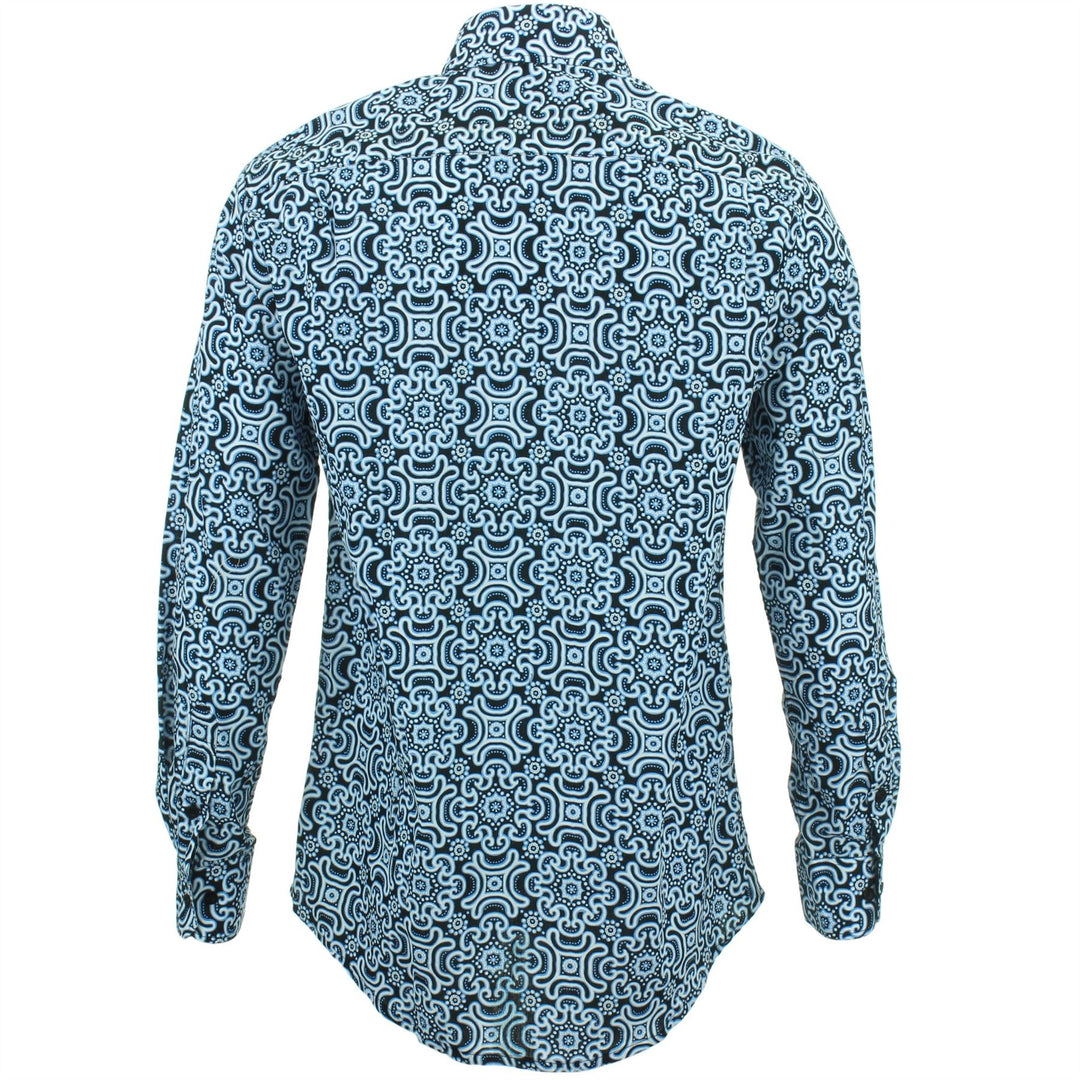 Regular Fit Long Sleeve Shirt - Tribal Fret