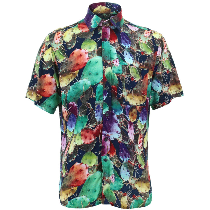 Regular Fit Short Sleeve Shirt - Cactus