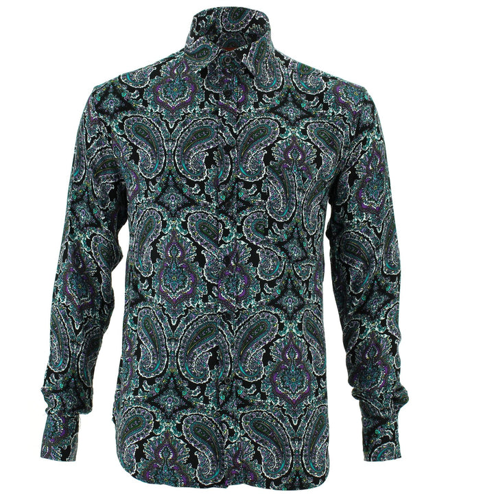 Regular Fit Long Sleeve Shirt - Paisley