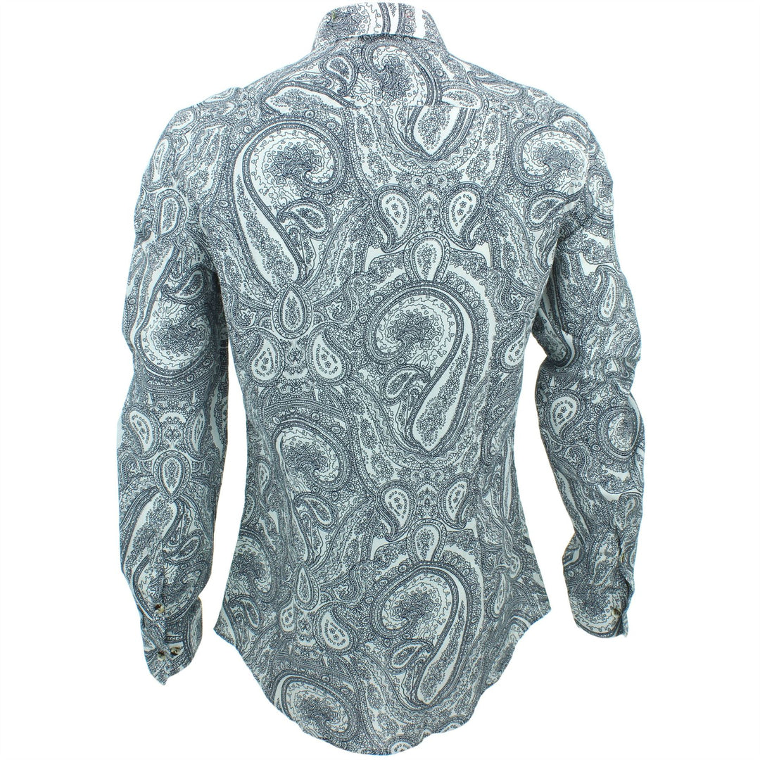 Slim Fit Long Sleeve Shirt - Paisley