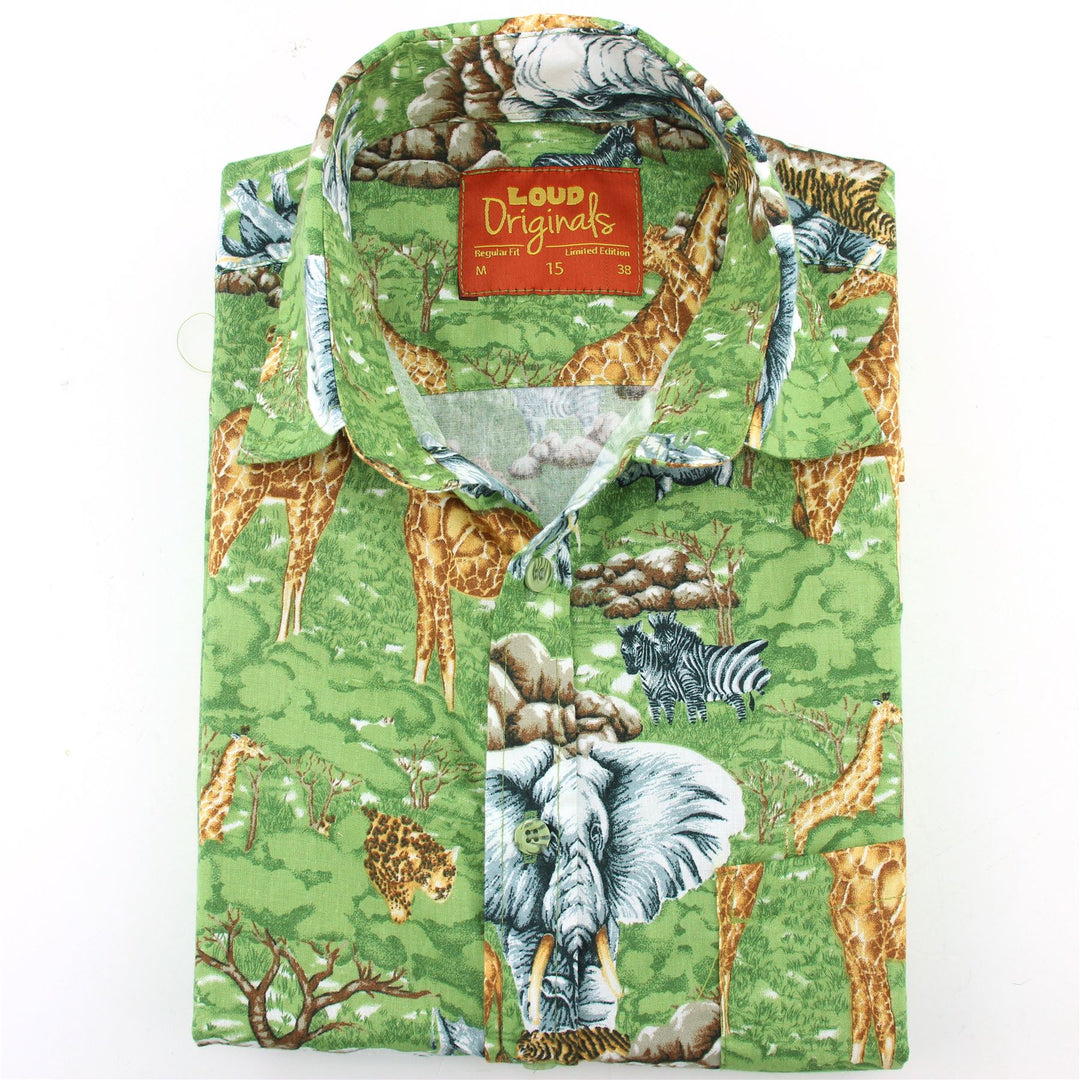 Regular Fit Short Sleeve Shirt - Africa's Big 5