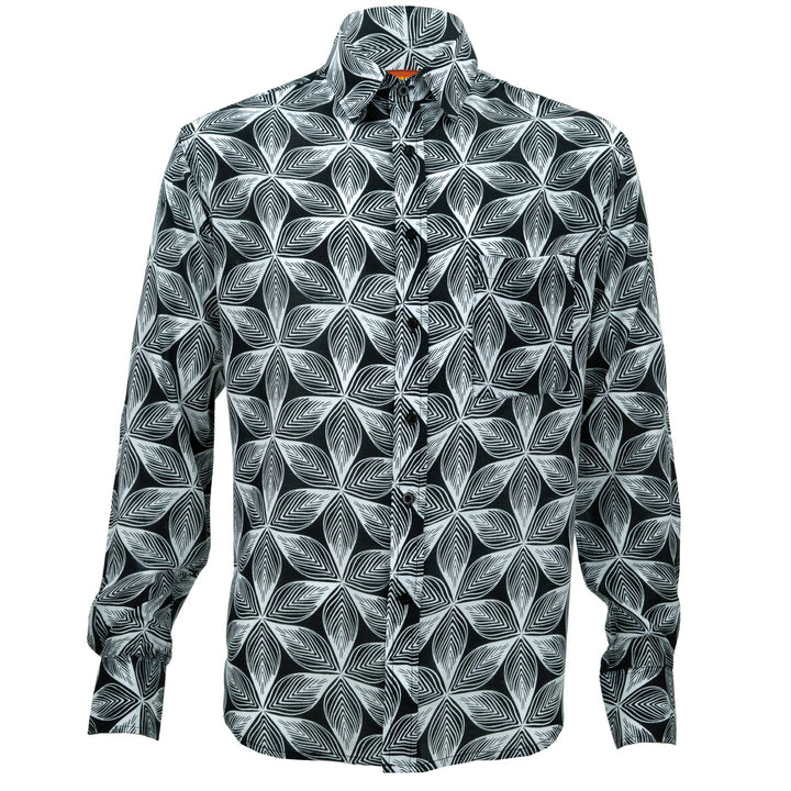 Regular Fit Long Sleeve Shirt - Tessellation