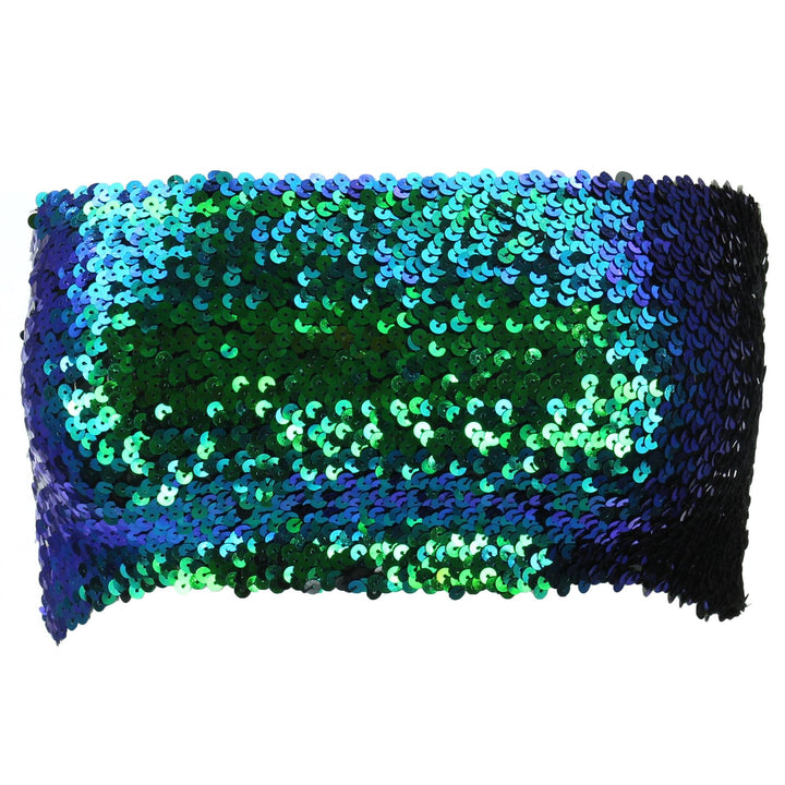 Sequin Boob Tube Top - Green