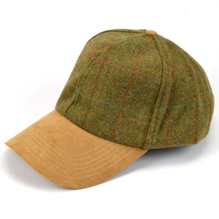 DuPont Teflon Coated Tweed Baseball Cap - Dark Green