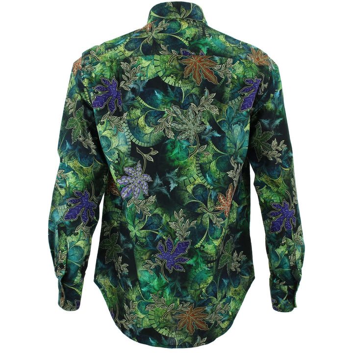 Regular Fit Long Sleeve Shirt - Vines