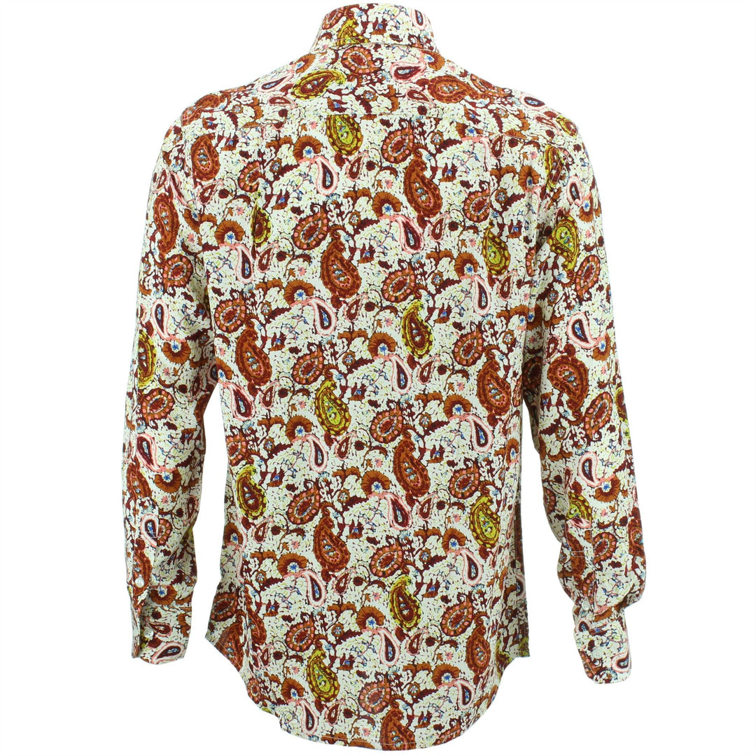 Regular Fit Long Sleeve Shirt - Paisley Blossom