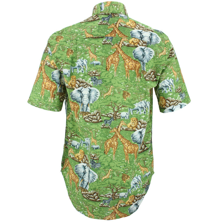 Regular Fit Short Sleeve Shirt - Africa's Big 5