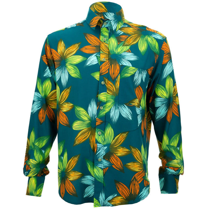 Regular Fit Long Sleeve Shirt - Wild Daffodil