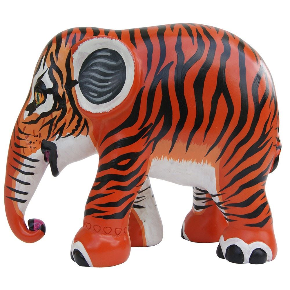 Limited Edition Replica Elephant - Tigerphant