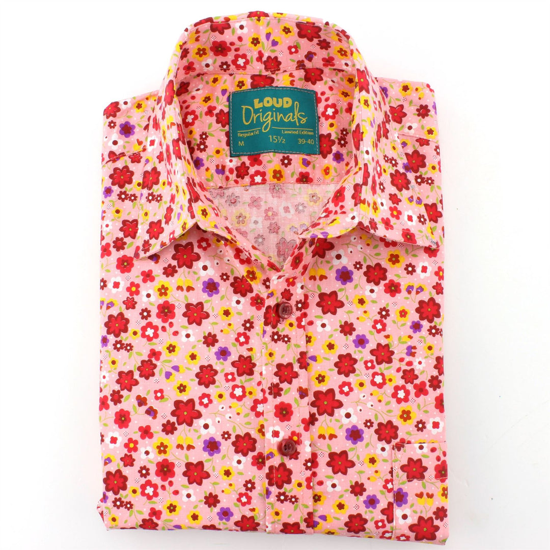 Regular Fit Short Sleeve Shirt - Ditzy Floral