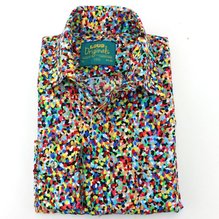 Regular Fit Long Sleeve Shirt - Confetti