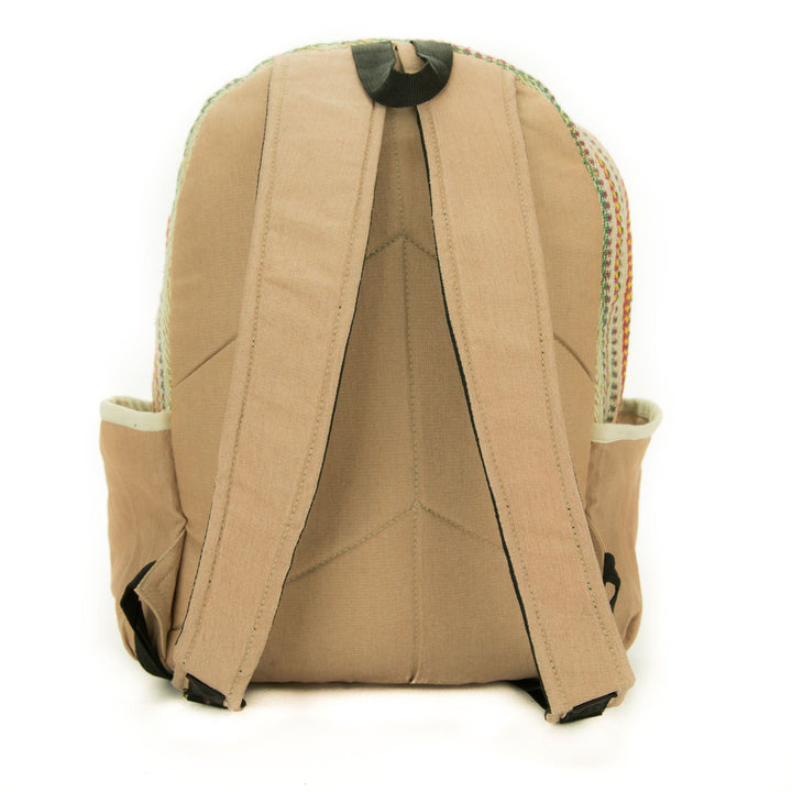 Handmade Natural Hemp Bag - Backpack