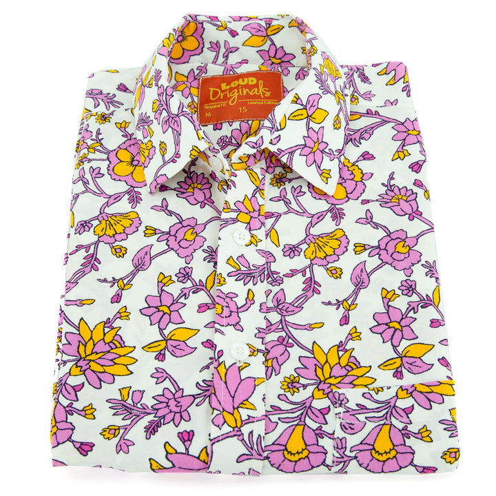 Regular Fit Short Sleeve Shirt - Spring Doodle