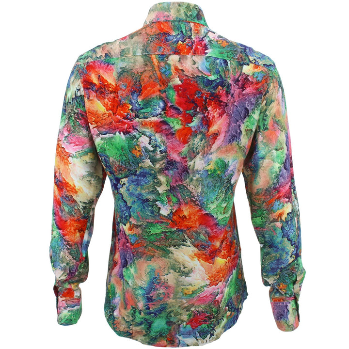 Regular Fit Long Sleeve Shirt - Volcano