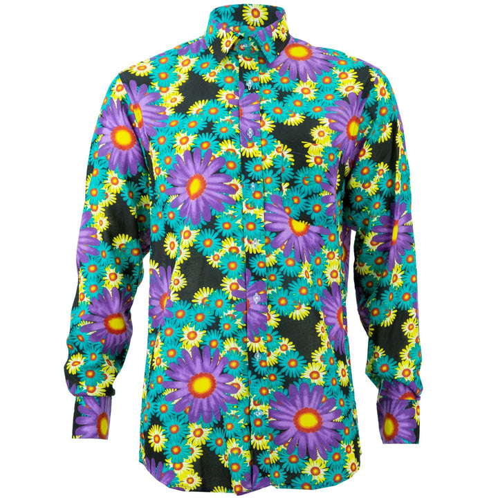 Regular Fit Long Sleeve Shirt - Floral