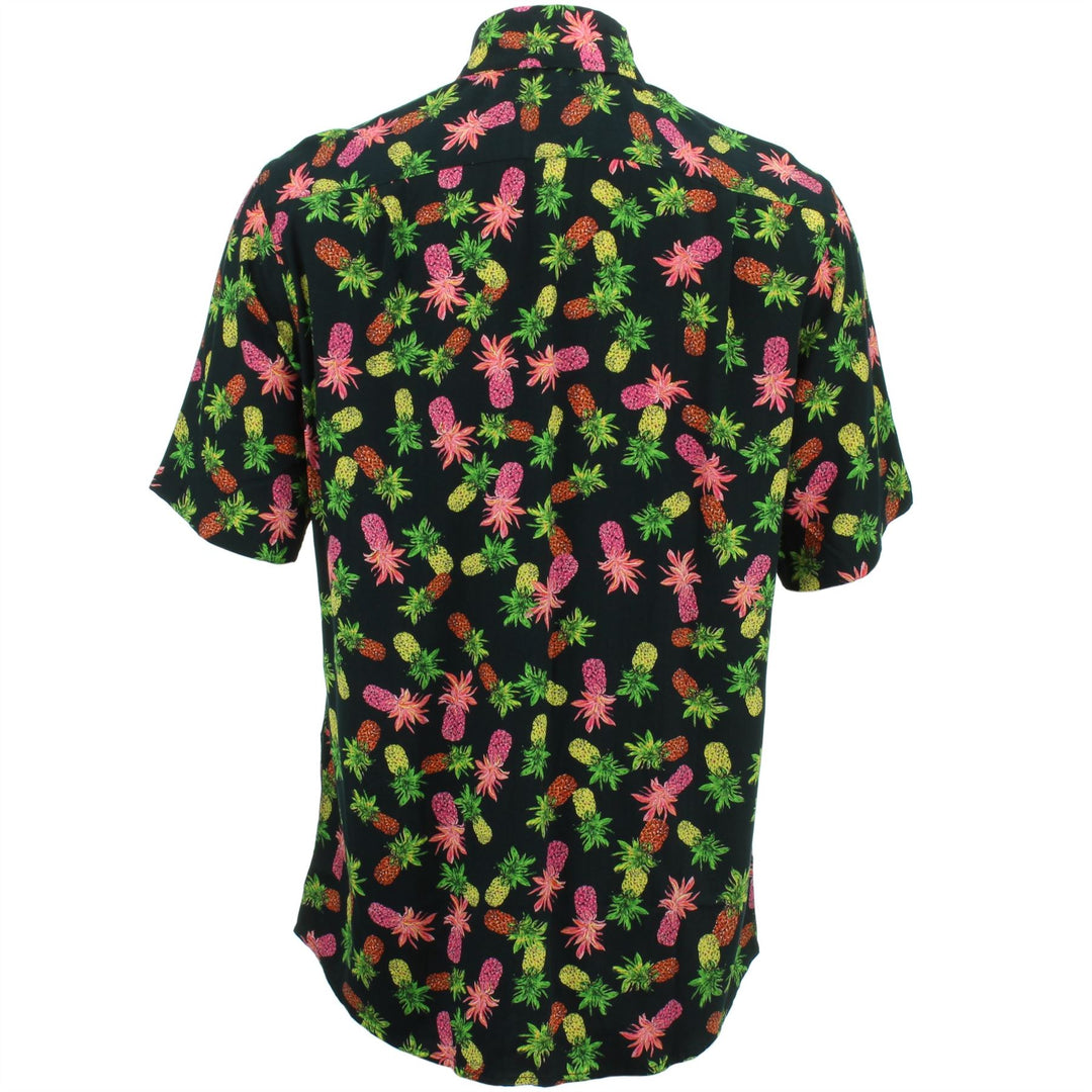 Regular Fit Short Sleeve Shirt - Pineapples