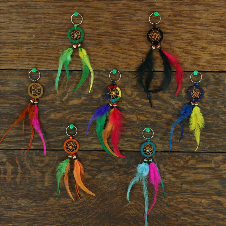 Dreamcatcher - Spiral 3.5cm Black