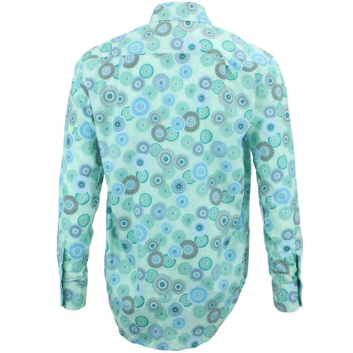 Regular Fit Long Sleeve Shirt - Spirograph