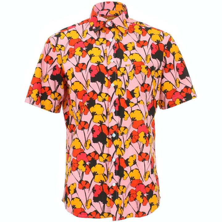 Regular Fit Short Sleeve Shirt - Floral