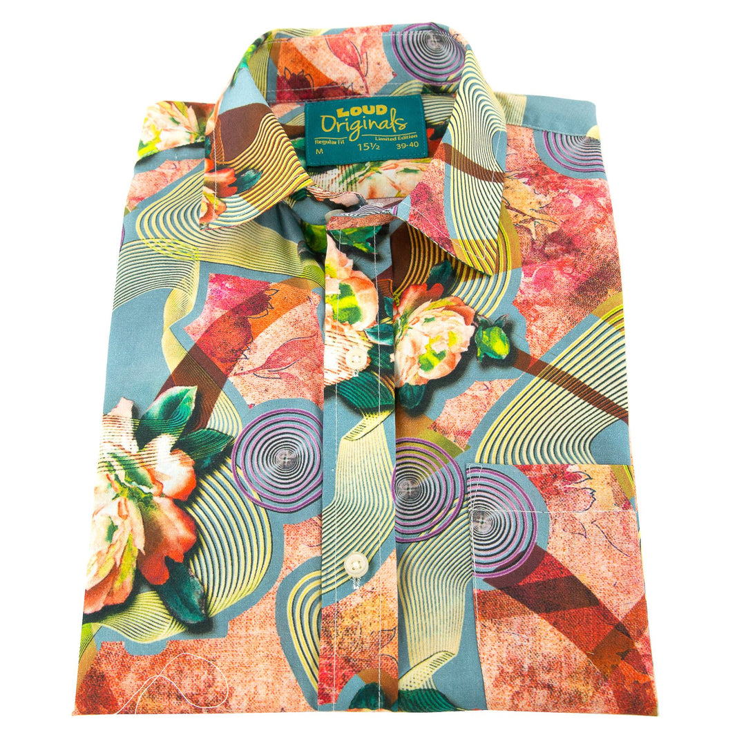 Regular Fit Short Sleeve Shirt - Floral Trip