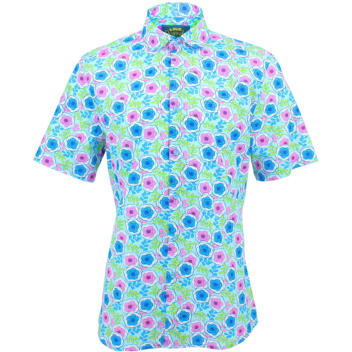 Slim Fit Short Sleeve Shirt - Floral