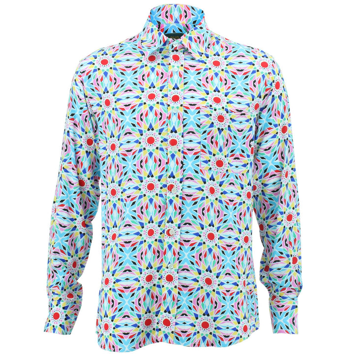 Regular Fit Long Sleeve Shirt - Kaleidoscope