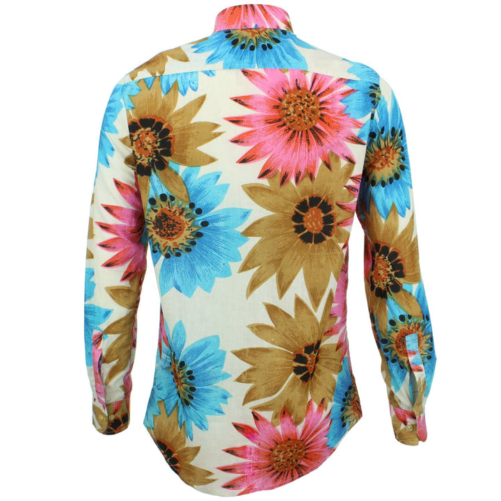 Slim Fit Long Sleeve Shirt - Big Summer Floral